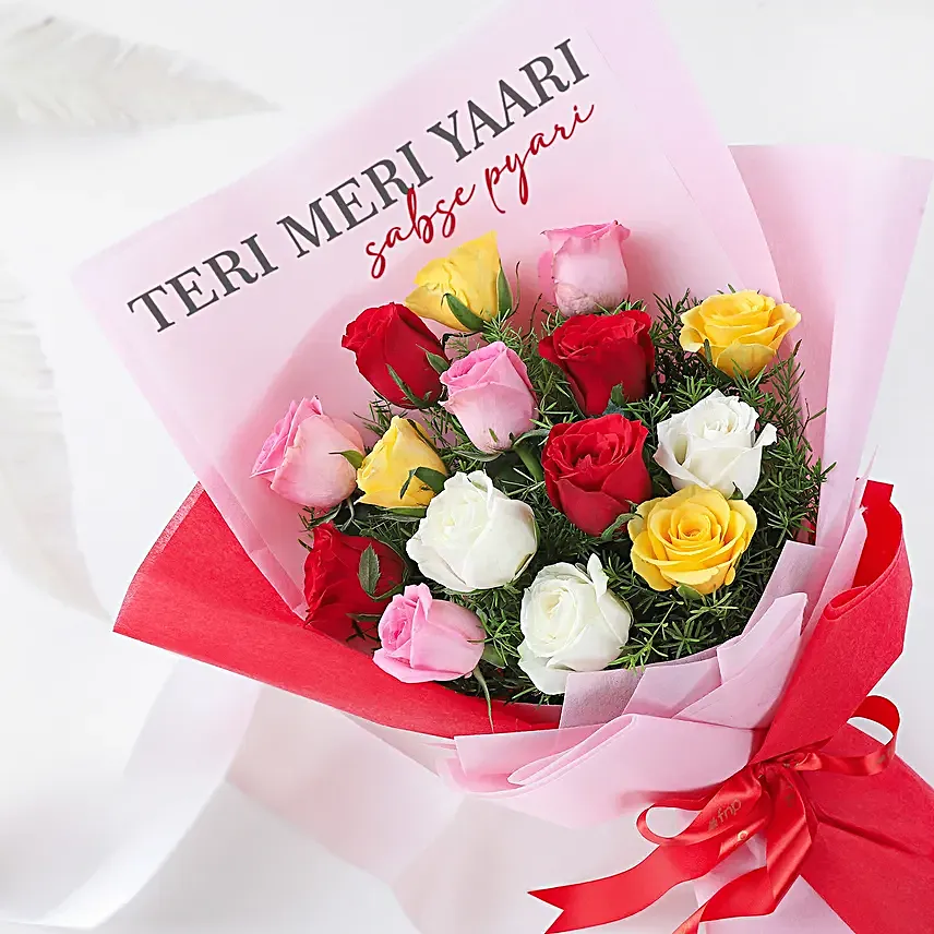 Cherished Friendship Rose Bouquet