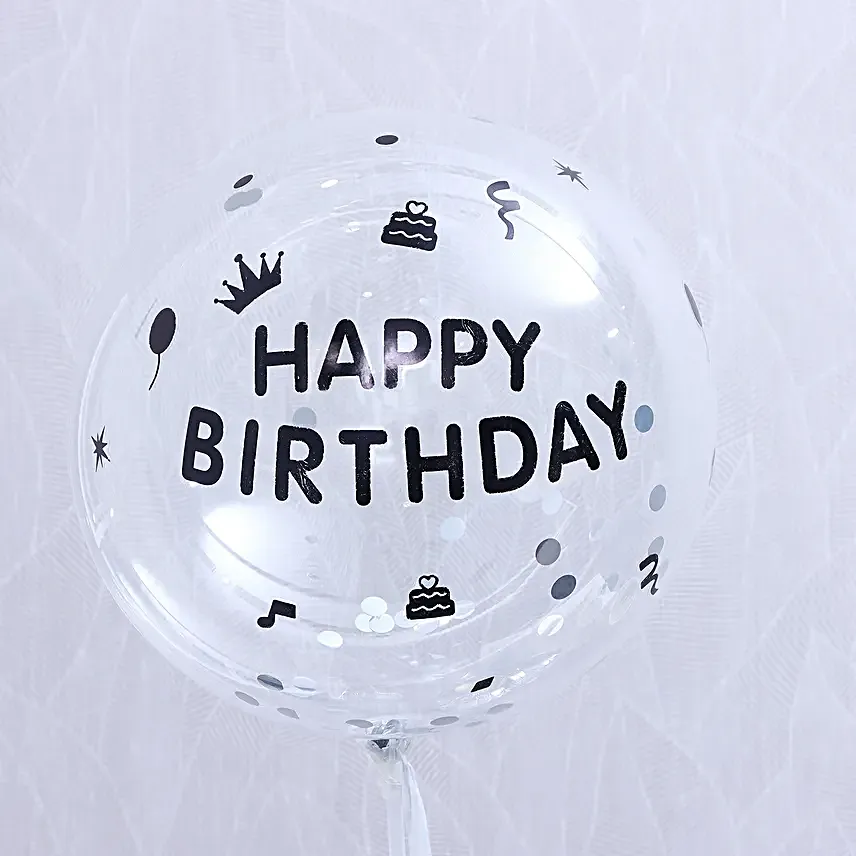 Chic Celebration Sparkle Balloon Bouquet