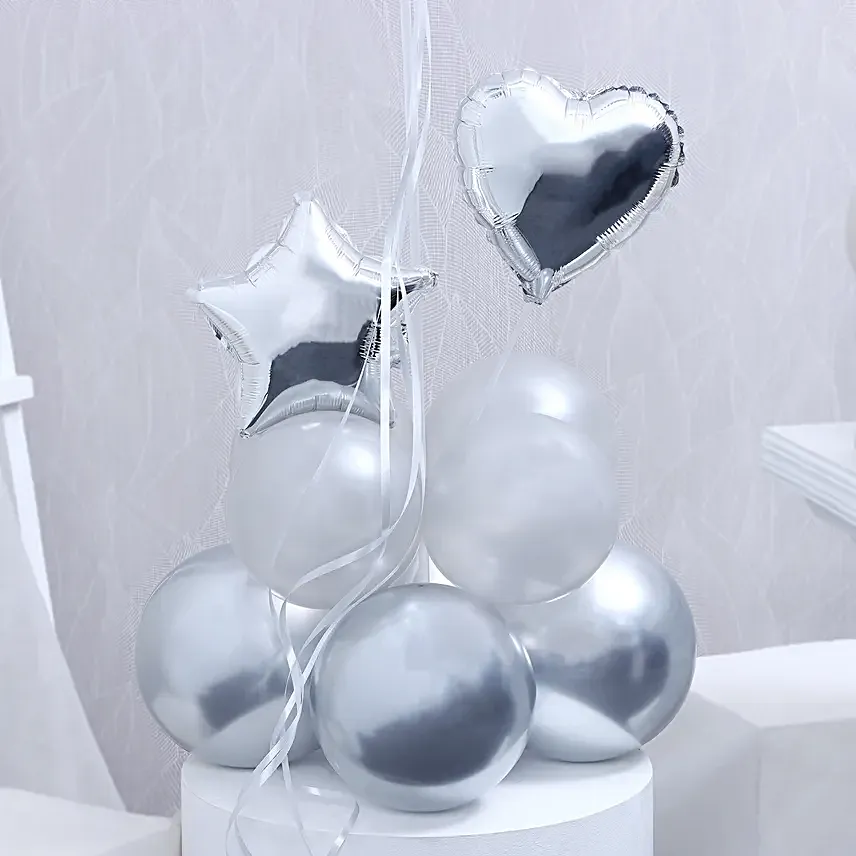 Chic Celebration Sparkle Balloon Bouquet