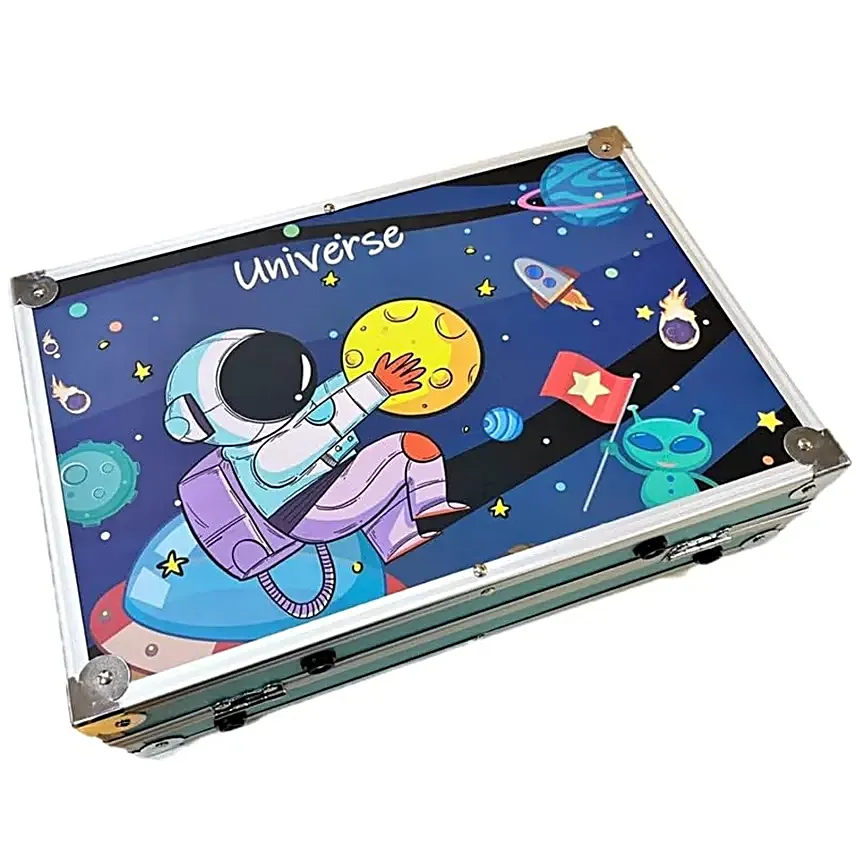Childrens Deluxe Art Drawing Set Astronaut