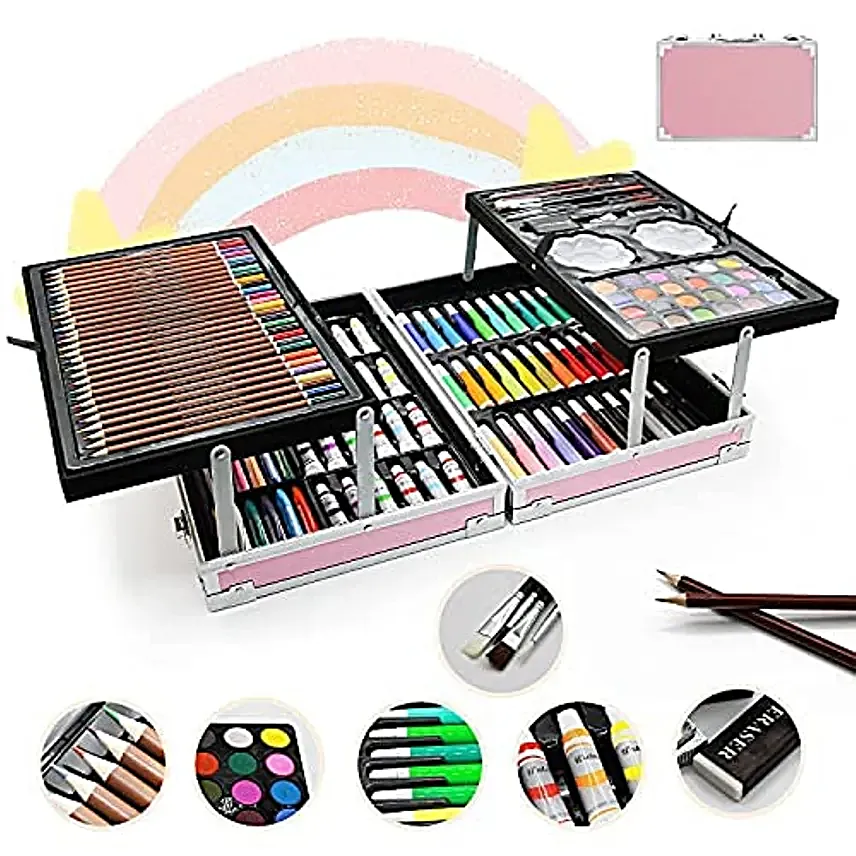 Childrens Deluxe Art Drawing Set Astronaut