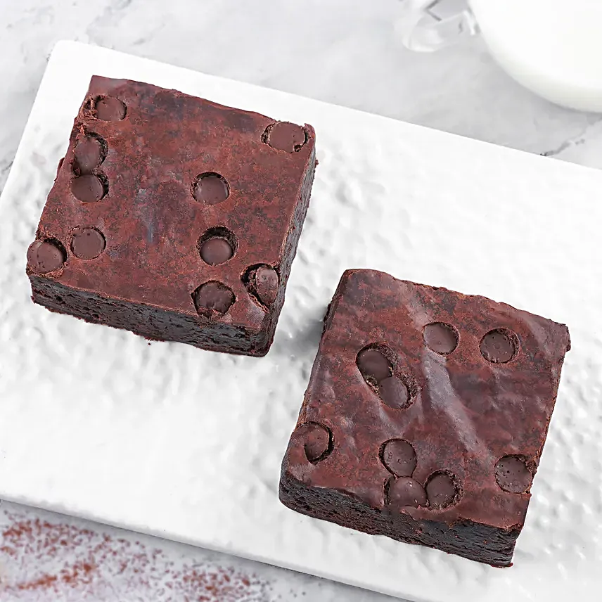 Choco Fudge Brownie 2Pcs