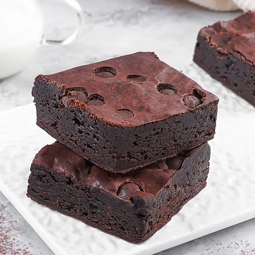 Choco Fudge Brownie 2Pcs