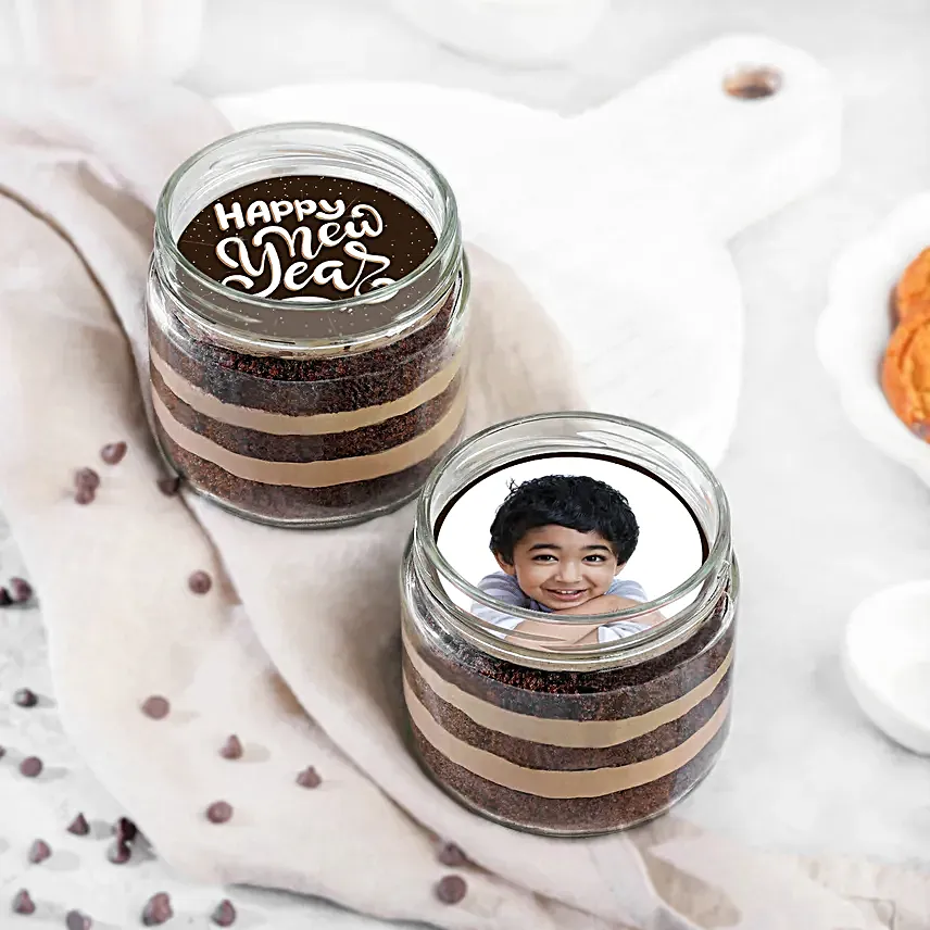 Choco Licious New Year Jar Cake 2