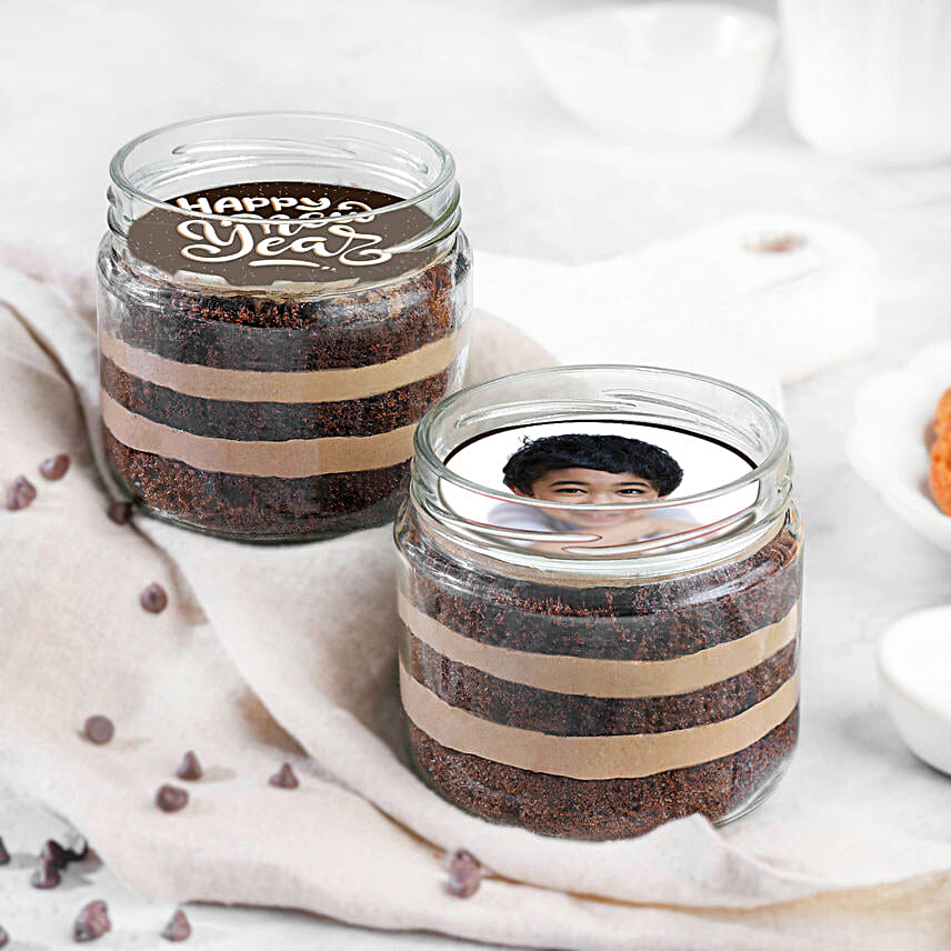 Choco Licious New Year Jar Cake 2