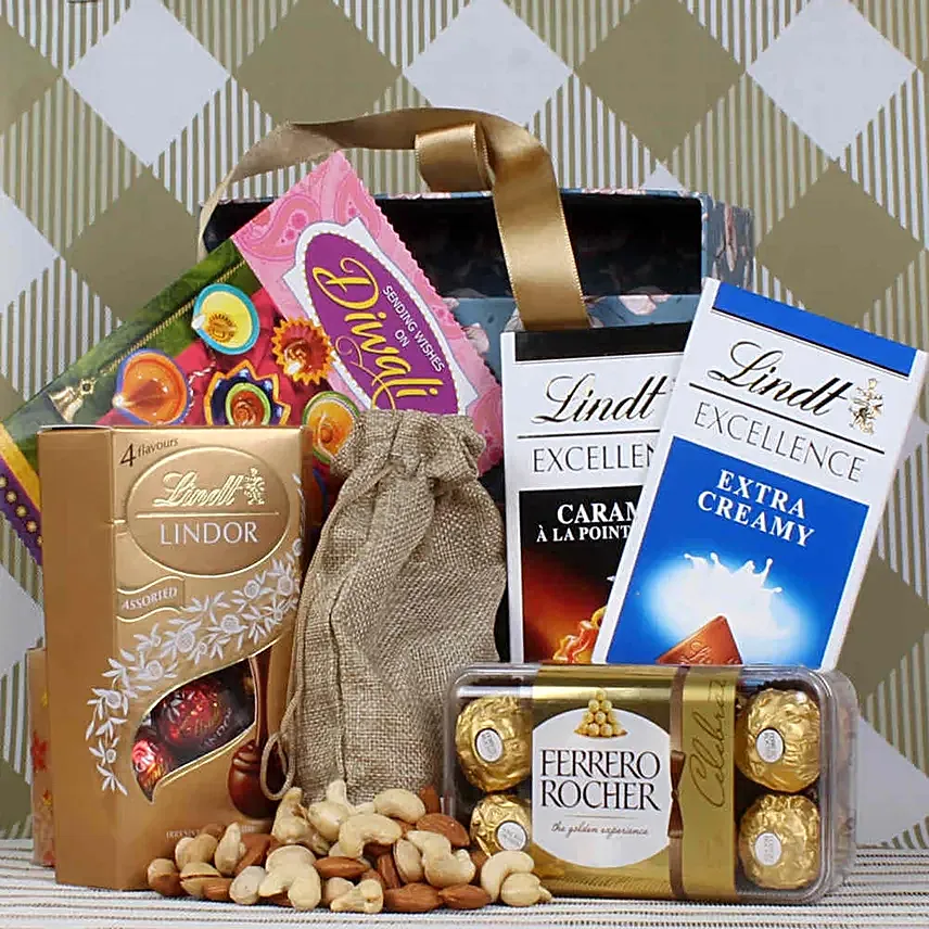 Chocolate and Dry Fruit Delight Hamper