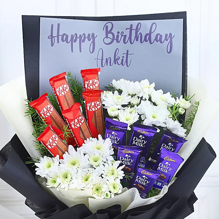 Chocolate Birthday Bouquet