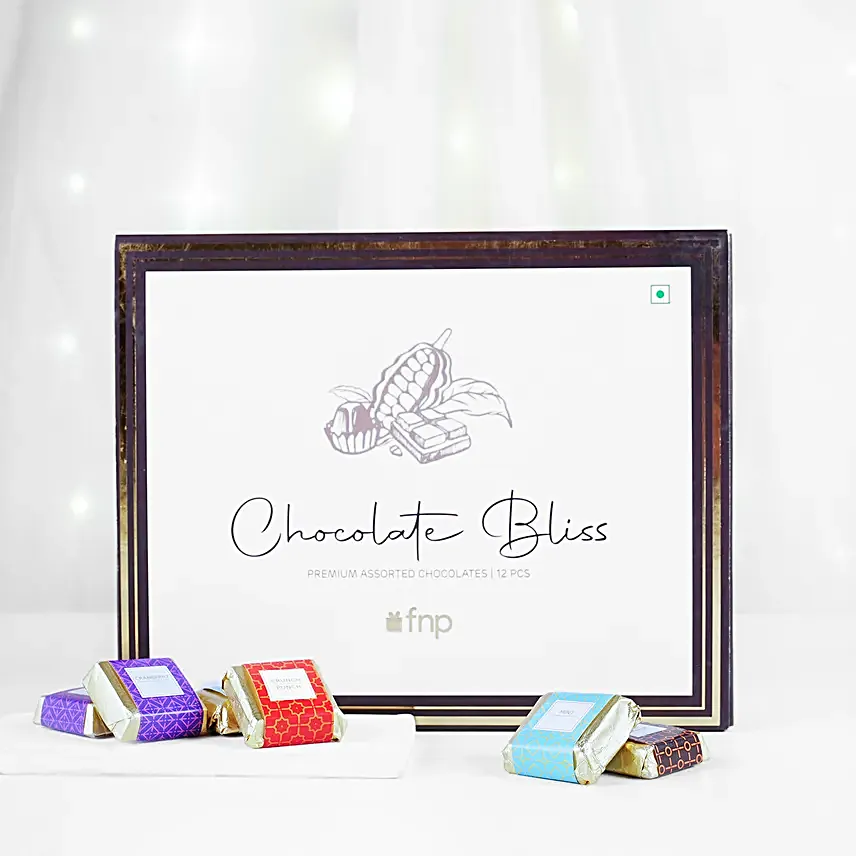 Chocolate Bliss N Love Frame Combo