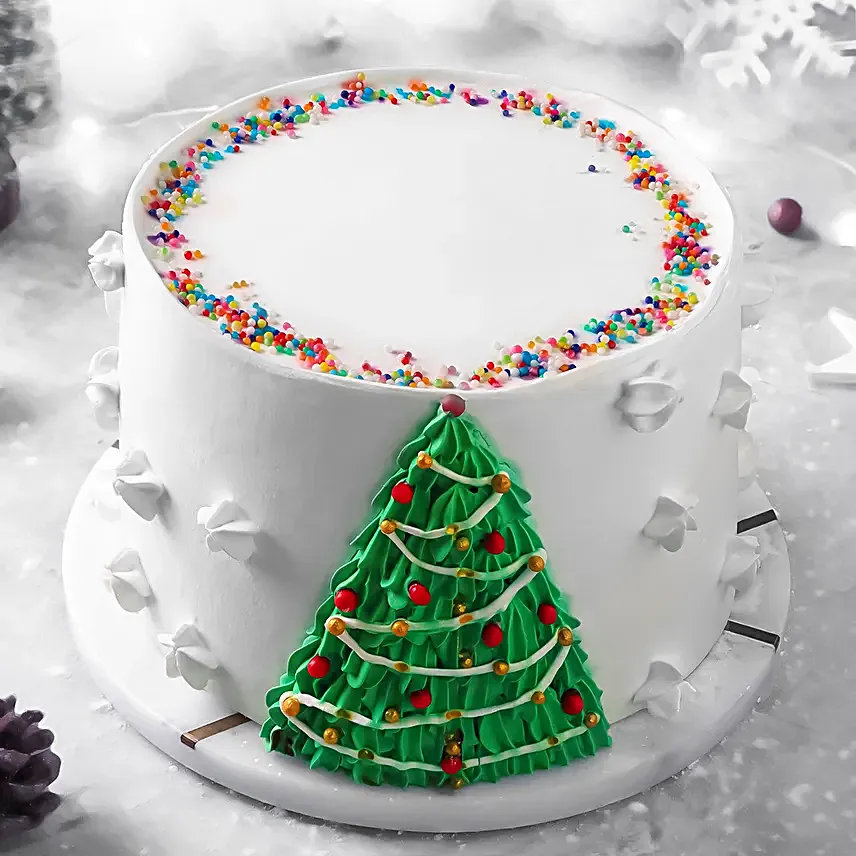 Chocolate Christmas Charm Cake 1Kg