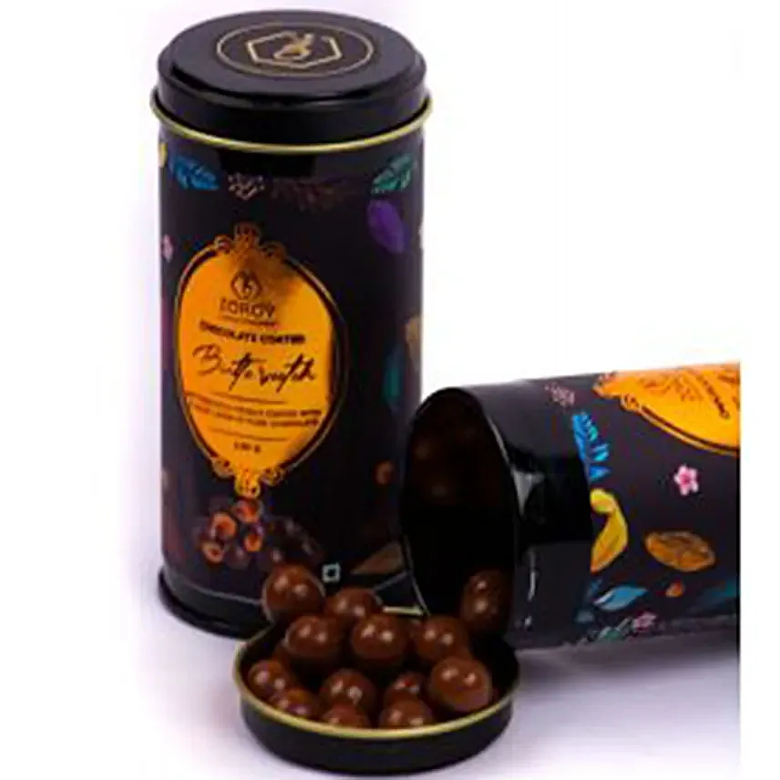 Chocolate coated Almonds and Butterscotch Nuts Box