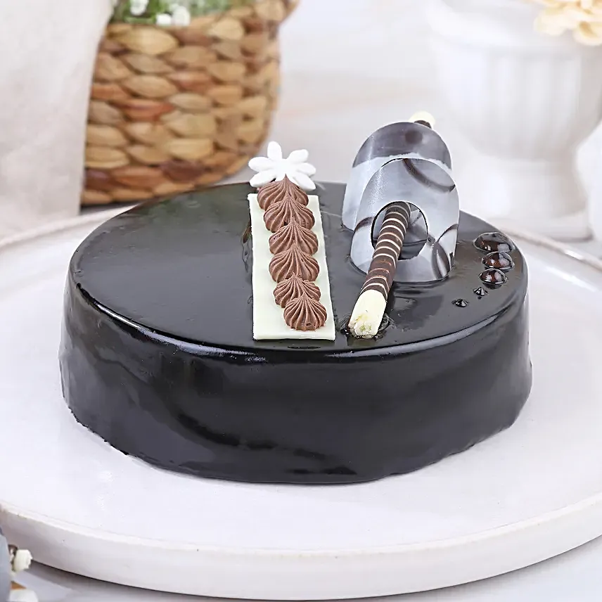 Chocolate Ganache Truffle Cake Half Kg