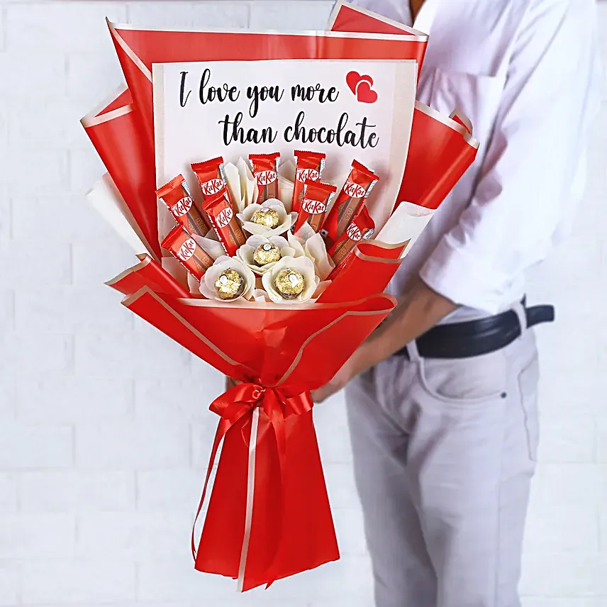 Chocolate Surprise Bouquet