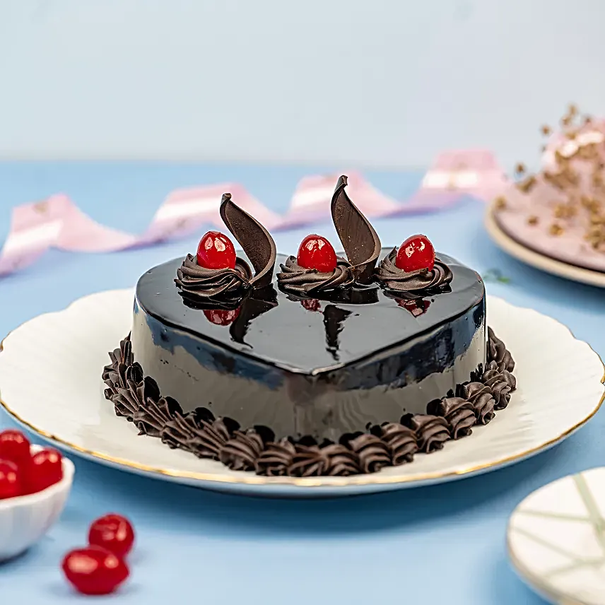 Celebration with Truffle cake