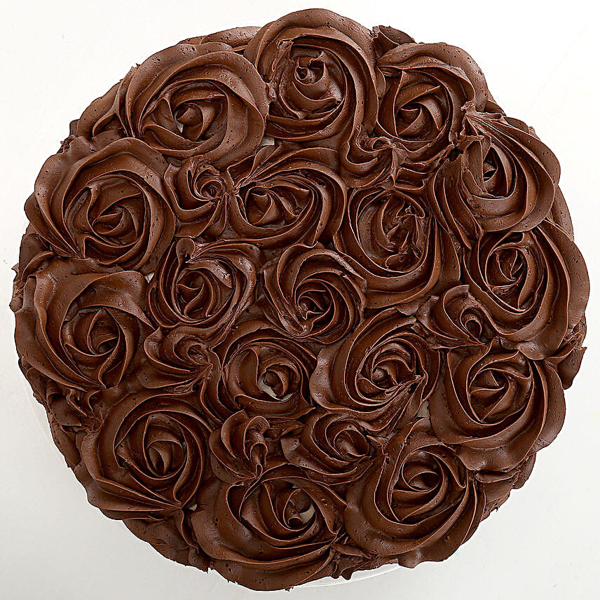 Chocolaty Rose Cake Half kg