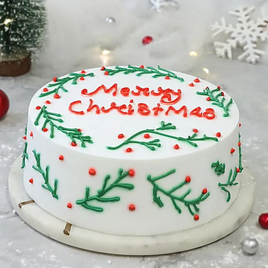 Christmas Pineapple Cake Half Kgs