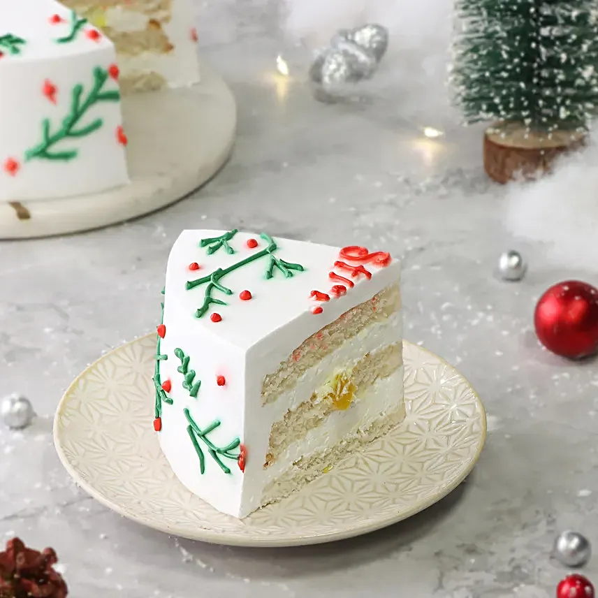 Christmas Pineapple Cake Half Kgs