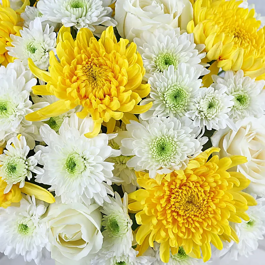 Chrysanthemum Radiance Vase