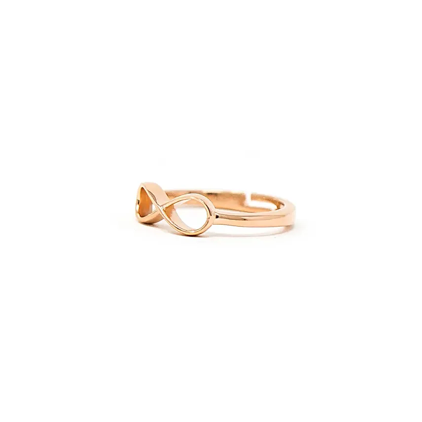 Classic Infinity Ring Gold