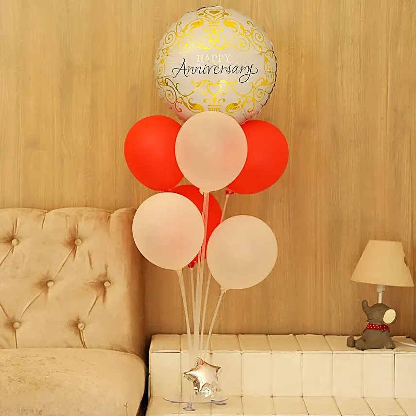 Anniversary Foil Balloon Bouquet