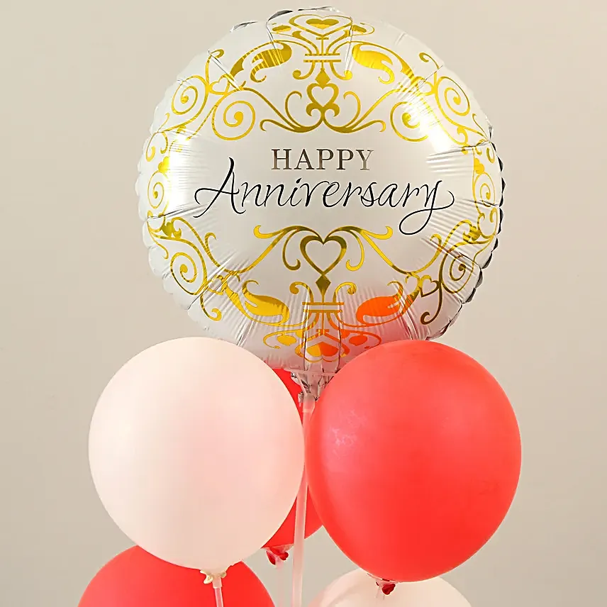 Anniversary Foil Balloon Bouquet