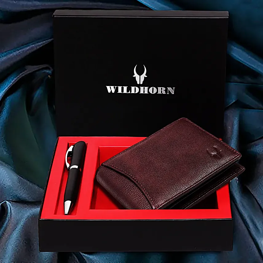 Classy Wallet N Pen Gift Set