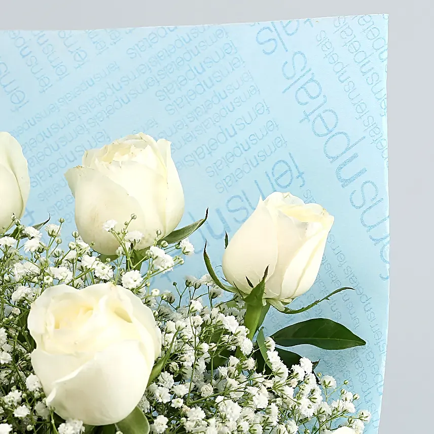 Coastal Inspired Roses Bouquet