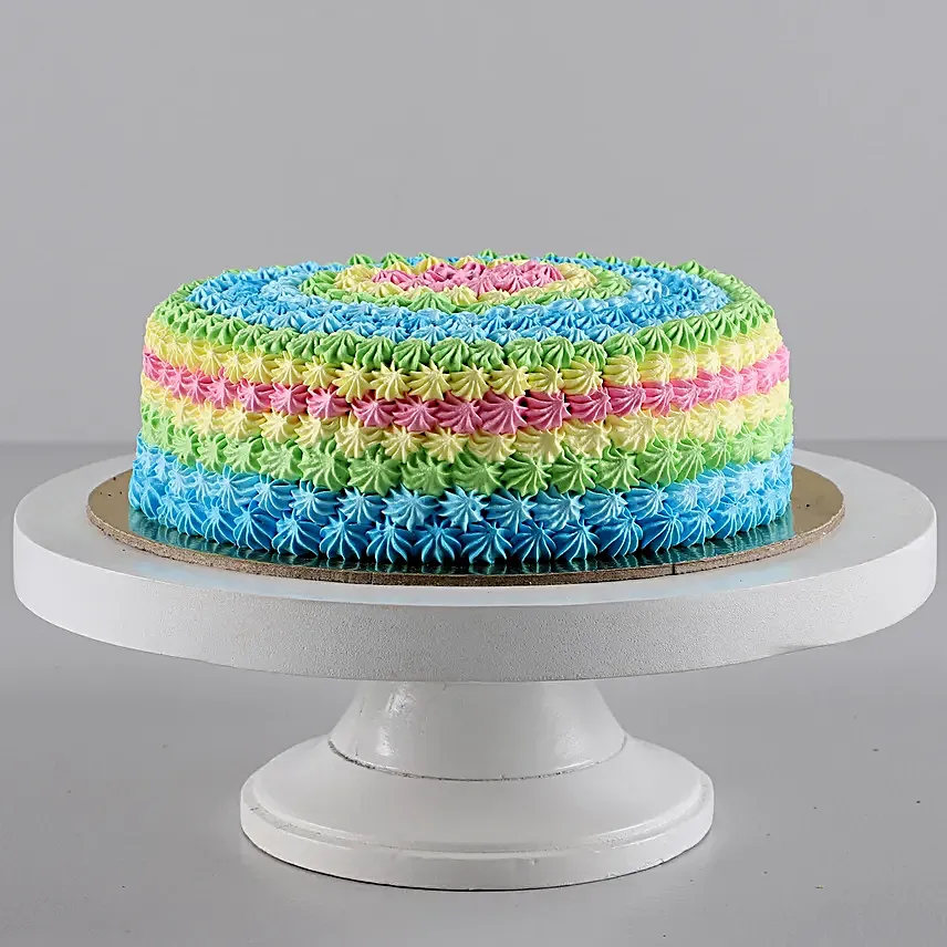 online colourful cake