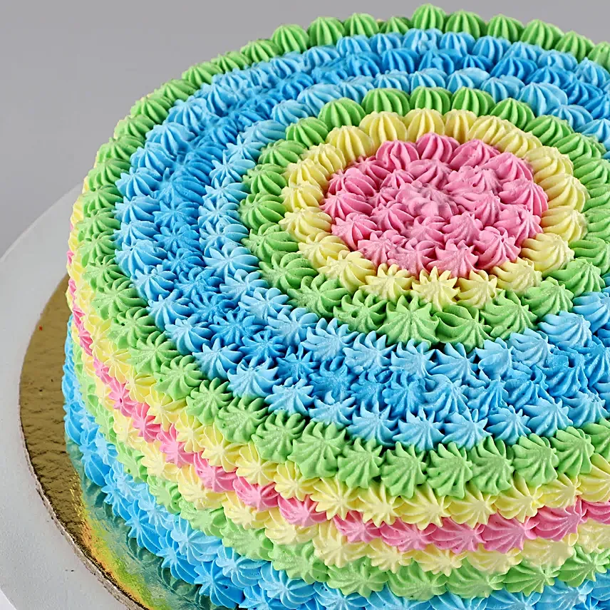 online colourful cake