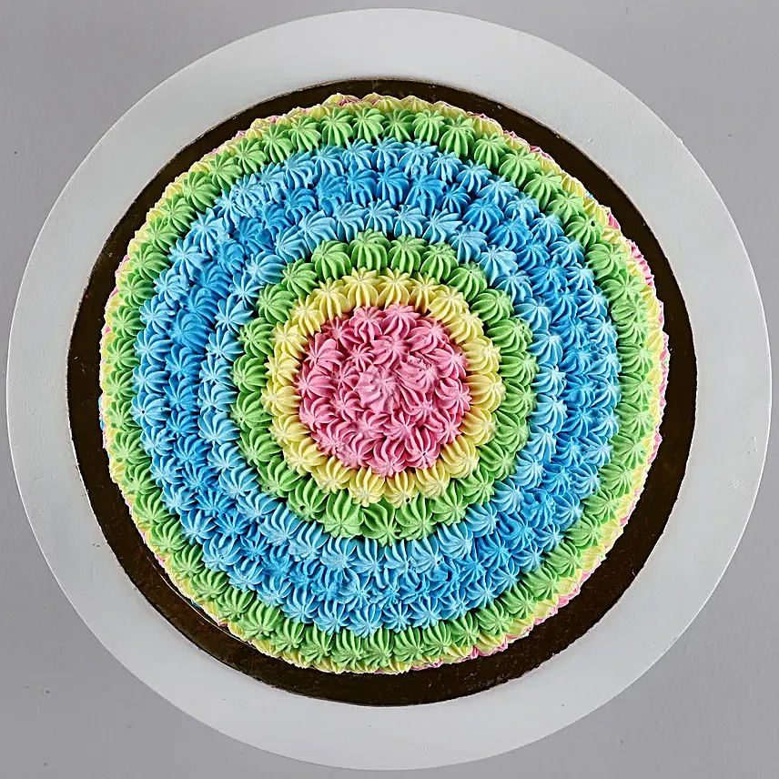 online colourful cake
