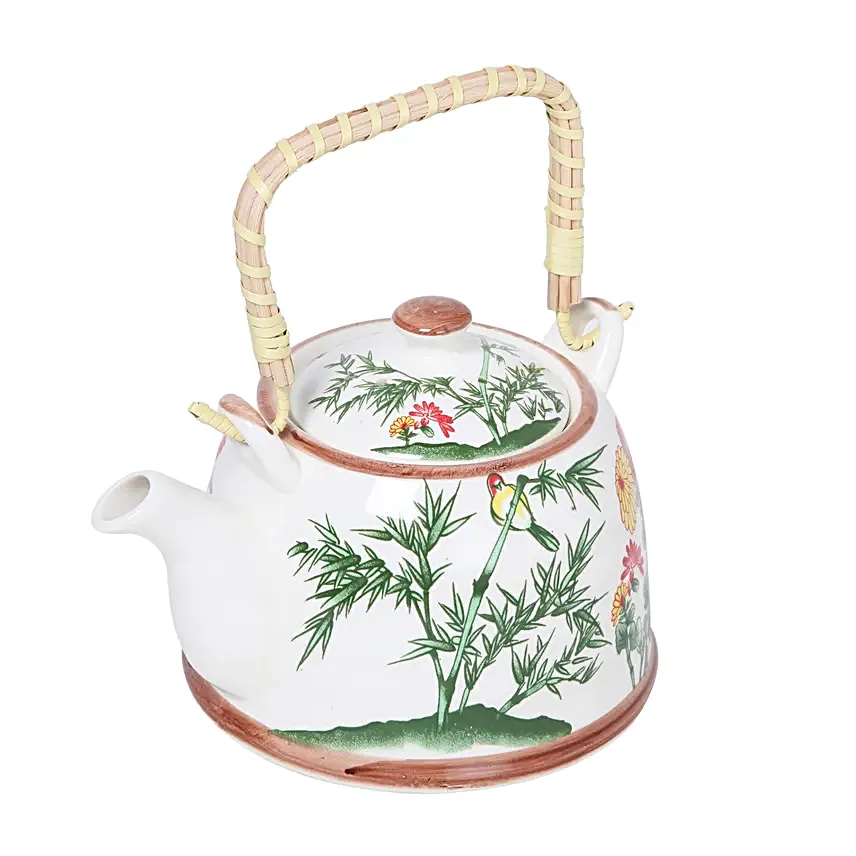 Colourful Floral Tea Pot Gift