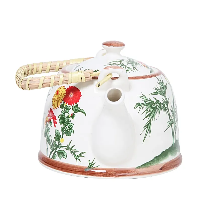 Colourful Floral Tea Pot Gift