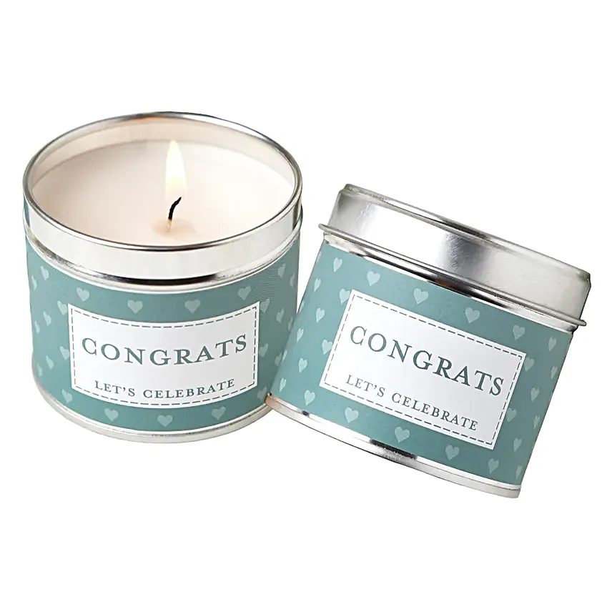 Congrat Wishes Jar Candle