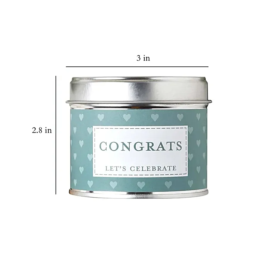 Congrat Wishes Jar Candle