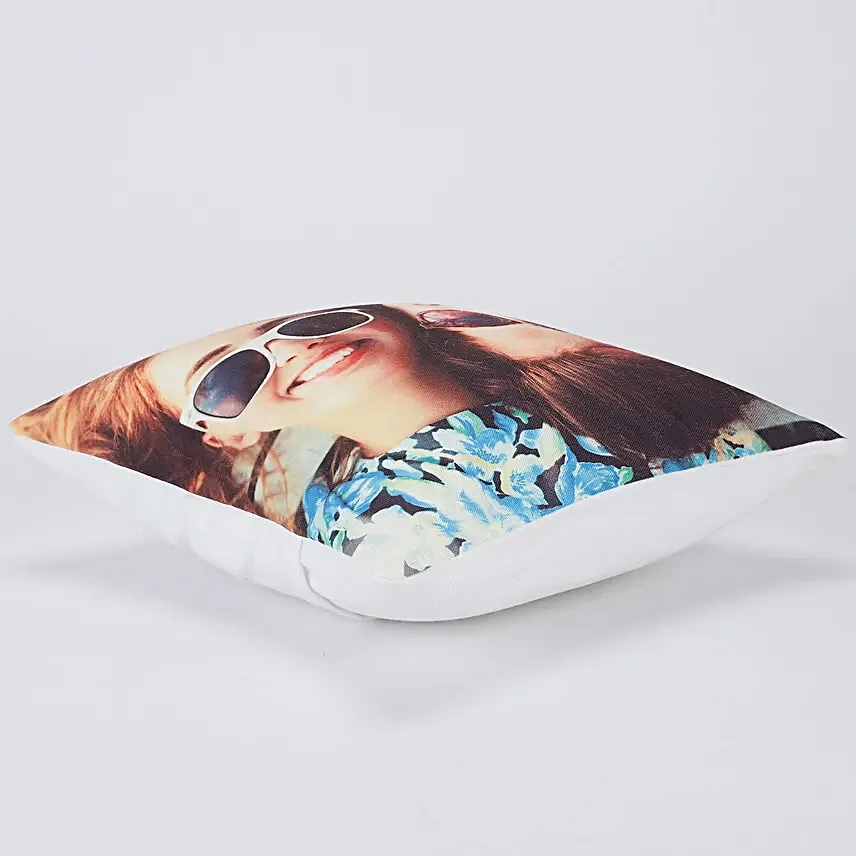 Online Couple Personalised Picture Cushion