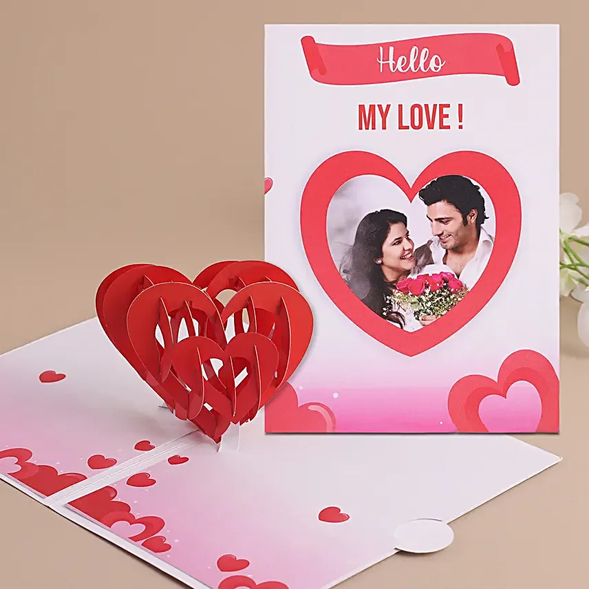 Couple Pop Up Greeting Card