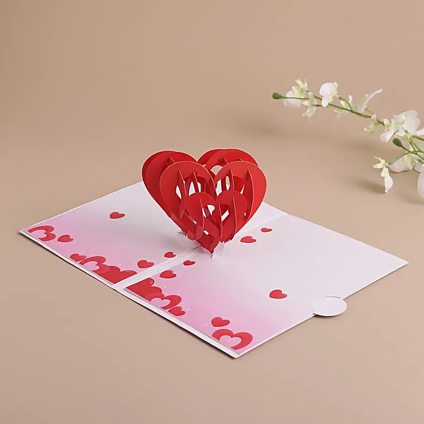Couple Pop Up Greeting Card