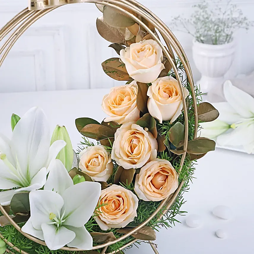 Crescent Rosy Bliss