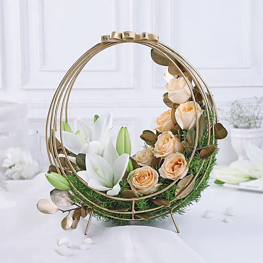 Crescent Rosy Bliss