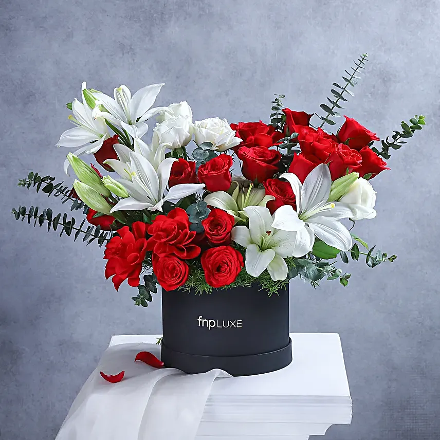 Crimson N Ivory Opulence