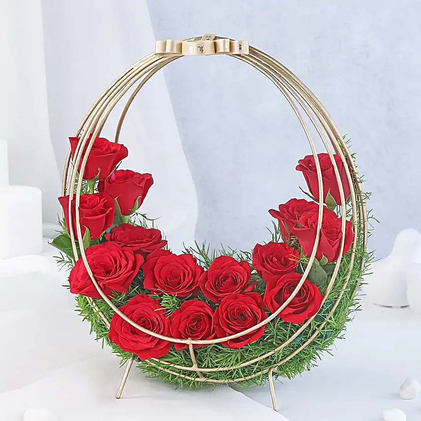 Crimson Red Roses