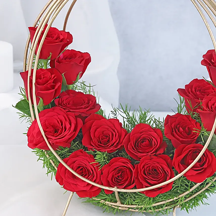 Crimson Red Roses