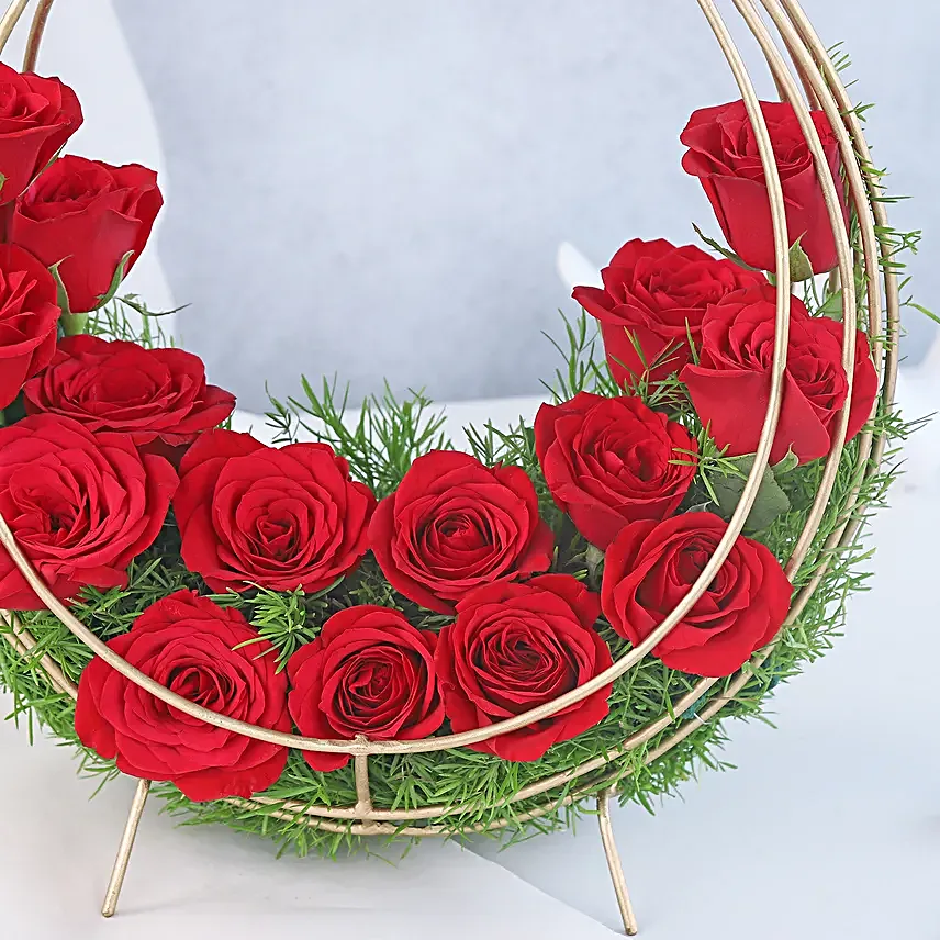 Crimson Red Roses