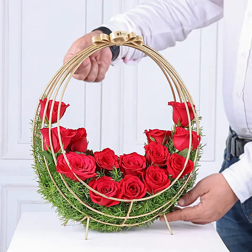 Crimson Red Roses