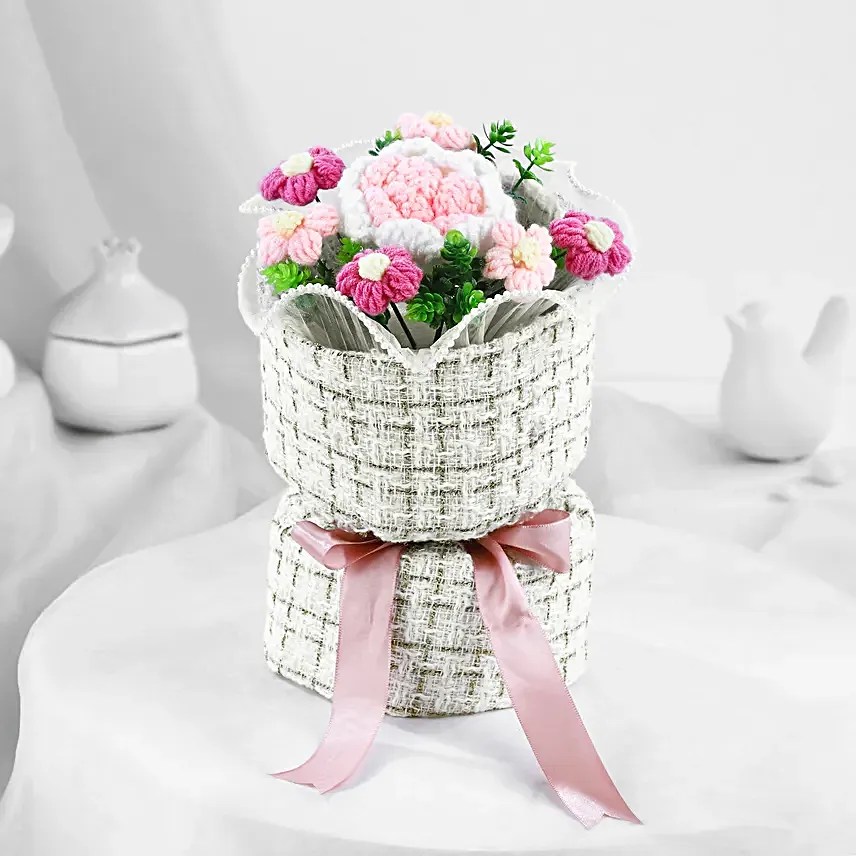 Crochet Flower Arrangement