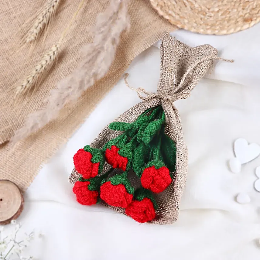 Crochet Flower Bouquet