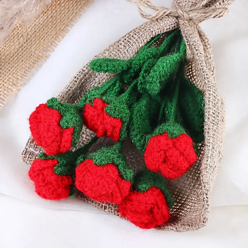 Crochet Flower Bouquet