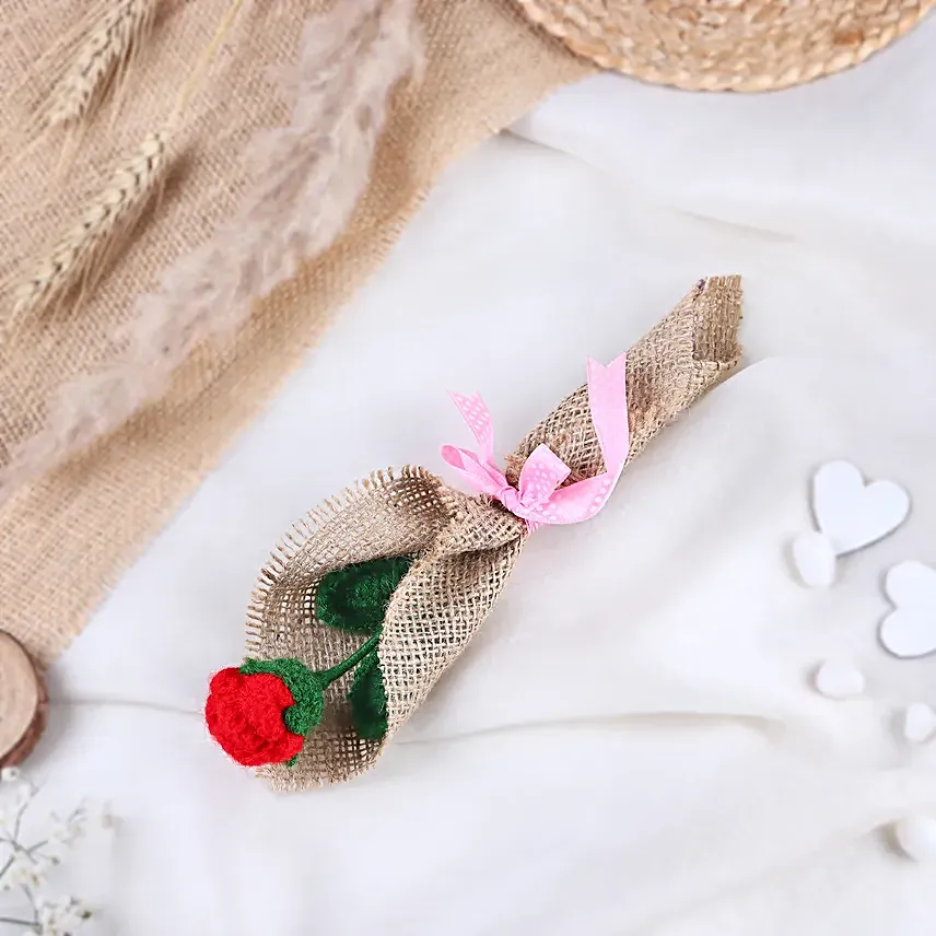 Crochet Single Tulip Bouquet