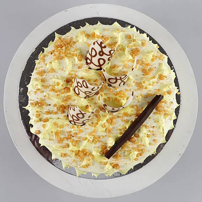 Delicious curnchy butterscotch cake online
