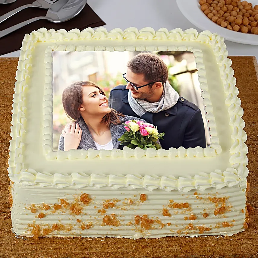 Personalised Butterscotch Cake