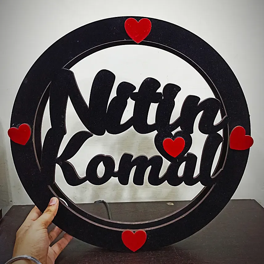 OnlineCouple Round Frame